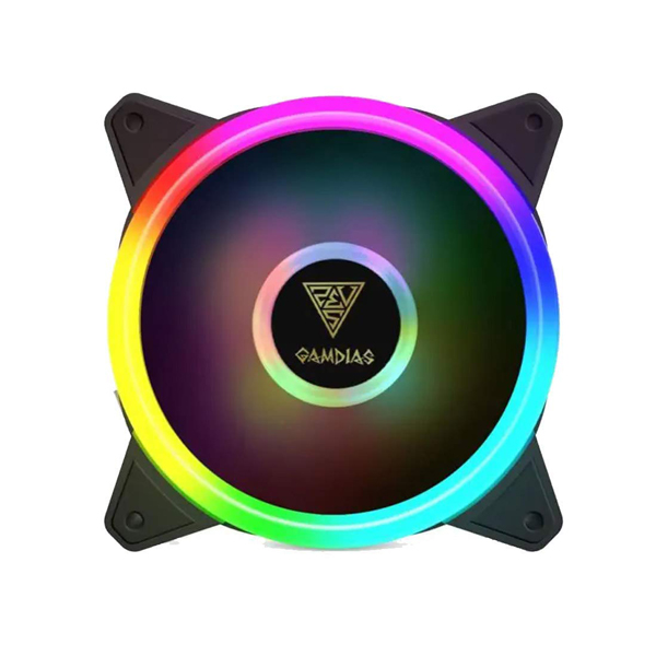 Gamdias AEOLUS M2-1201 ARGB 120mm Cabinet Fan, Single Pack